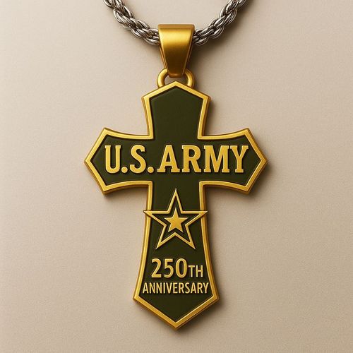 Cross necklace anniversary 250-give it a piece of faith, and i will also give it a piece of you