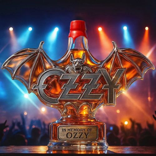 In memory of the bottle of whiskey ozzy osborn-forever
