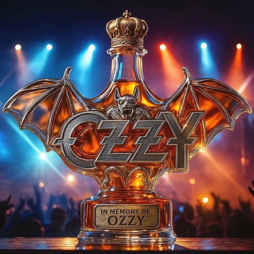 In memory of the bottle of whiskey ozzy osborn-forever