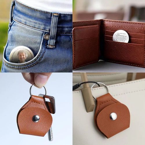 Custom pocket photo hug in memory of a family