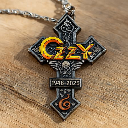 Ozzy Osborn souvenir necklace