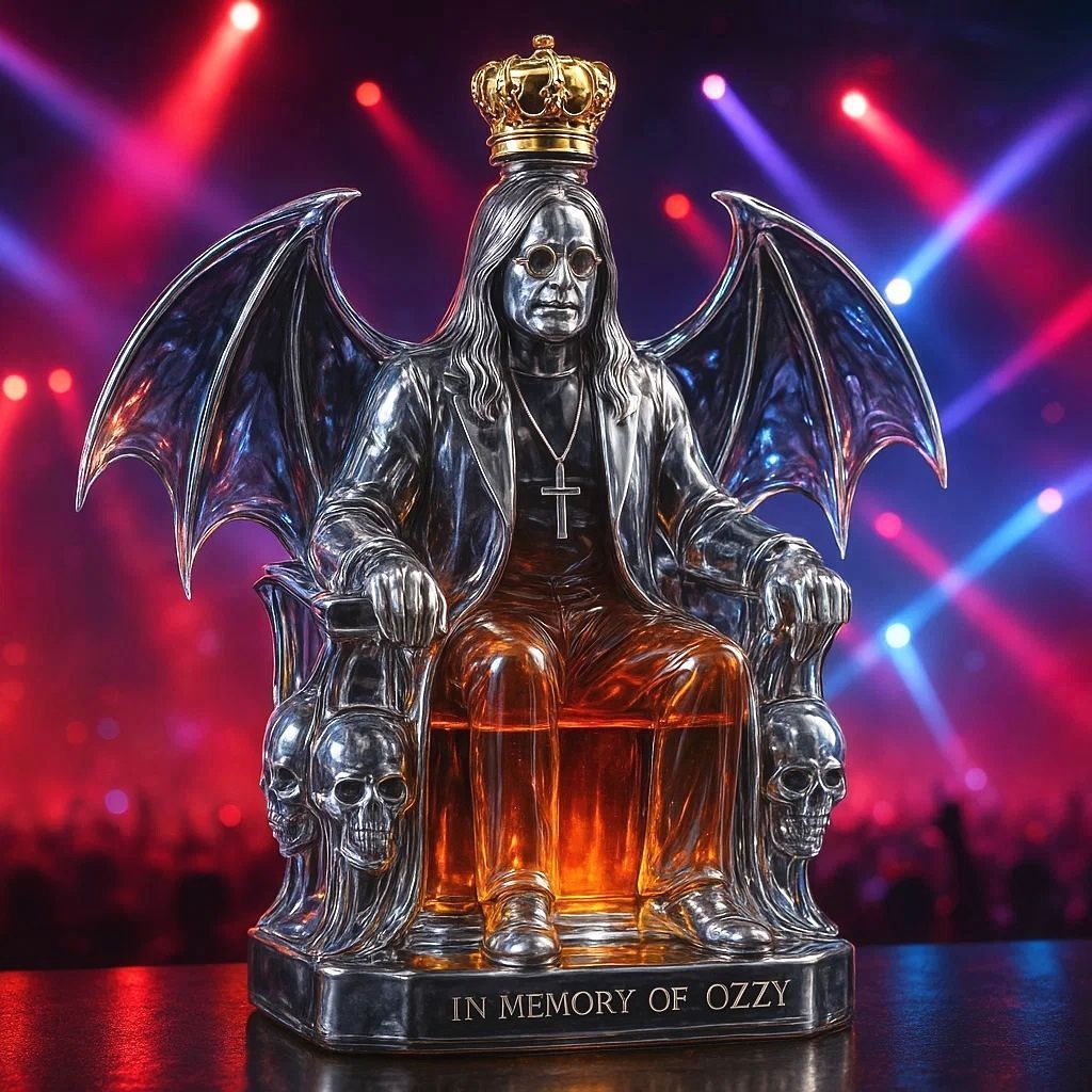 In memory of a bottle of whiskey ozzy