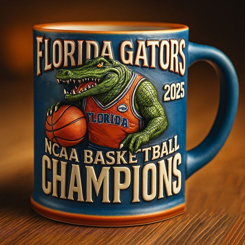 NCAA champions mug fender men basketball