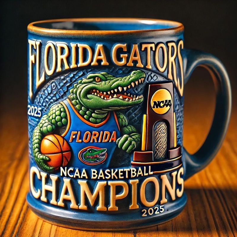 NCAA champions mug fender men basketball