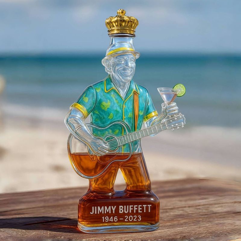 Jimmy baffit 1999-323 souvenir whiskey bottle