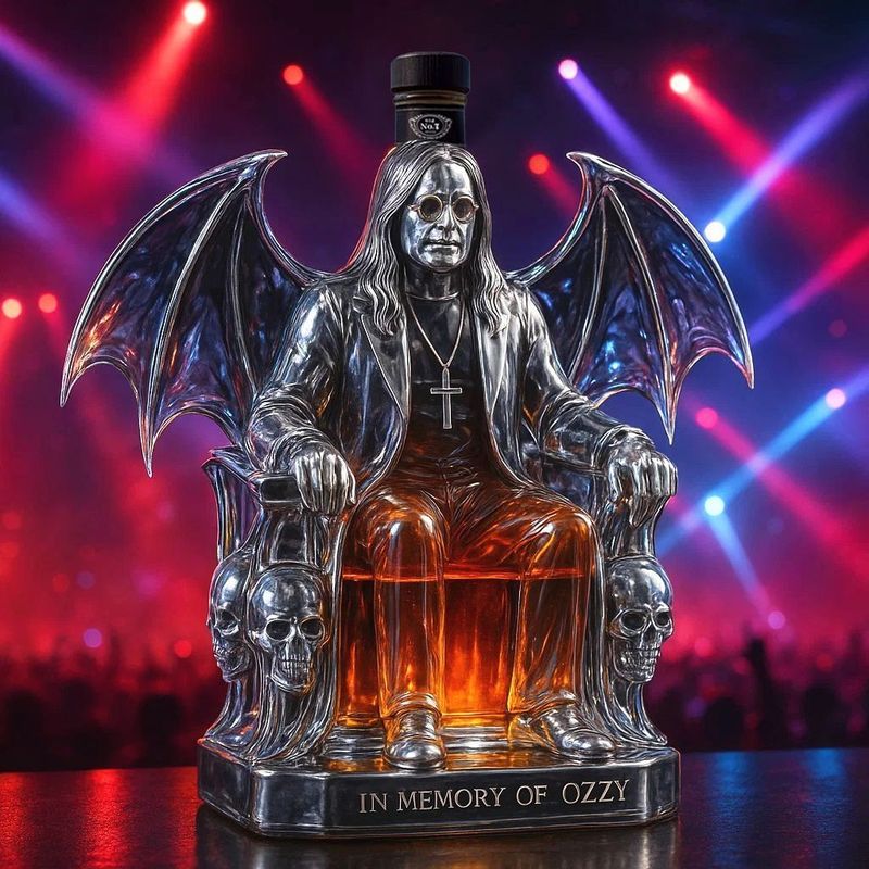 In memory of a bottle of whiskey ozzy