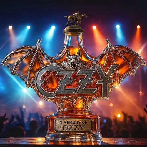 In memory of the bottle of whiskey ozzy osborn-forever