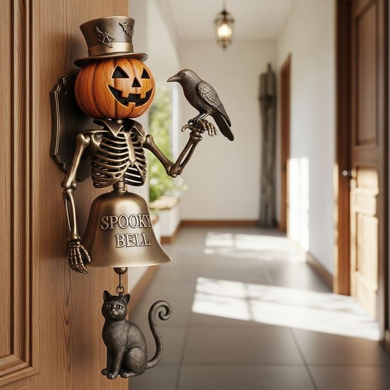 🎃Crawling doorbell for halloween visitors