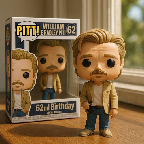 The limited edition of the Brad pet F1 film 2020 pop character-it needs to be for F1 fans