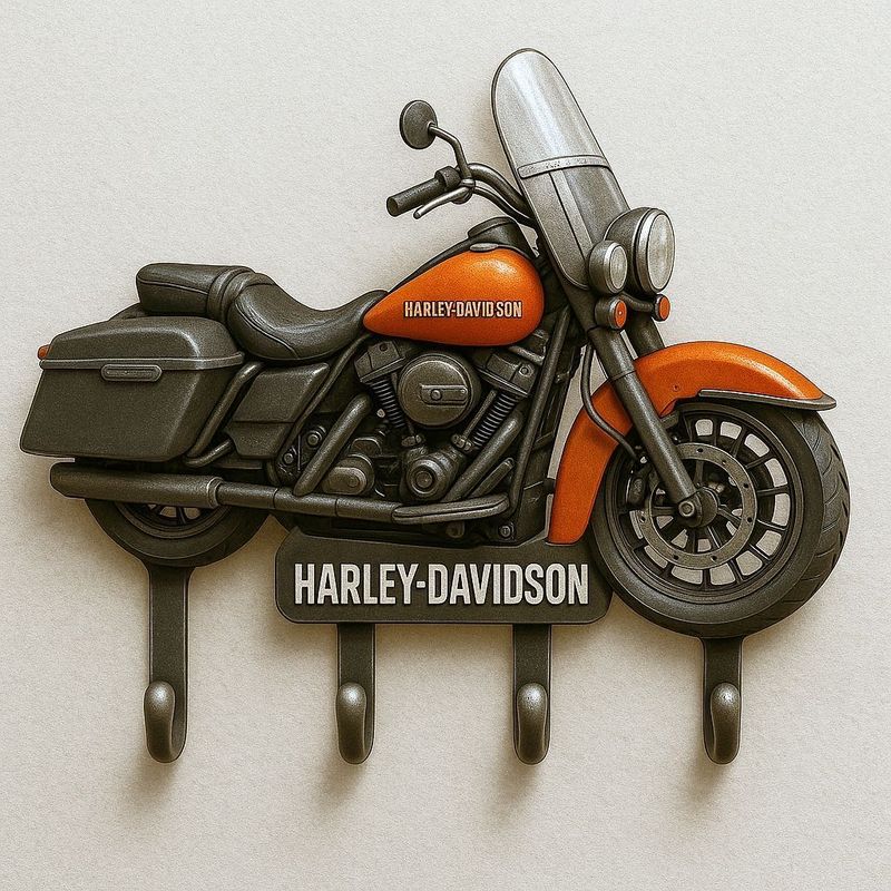 Harley davidson key chain-home key rider