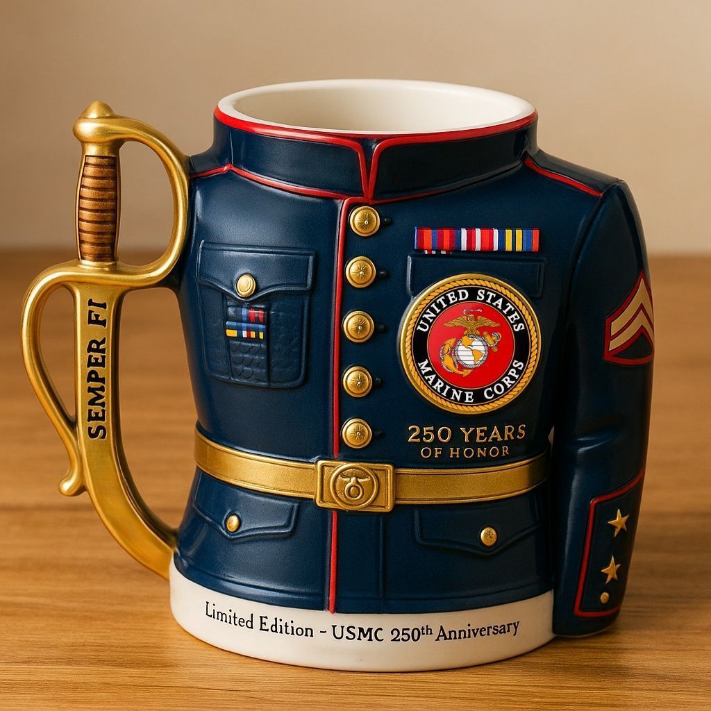 Us marine team-anniversary mug 250