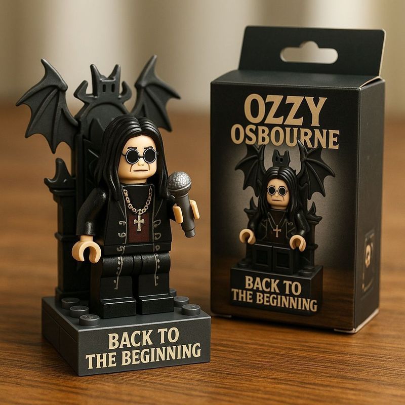 Ozzy osborn building blocks-souvenir