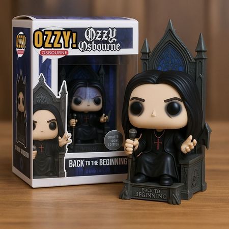 Ozzy osborn memorial doll
