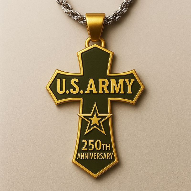 Cross necklace anniversary 250-give it a piece of faith, and i will also give it a piece of you