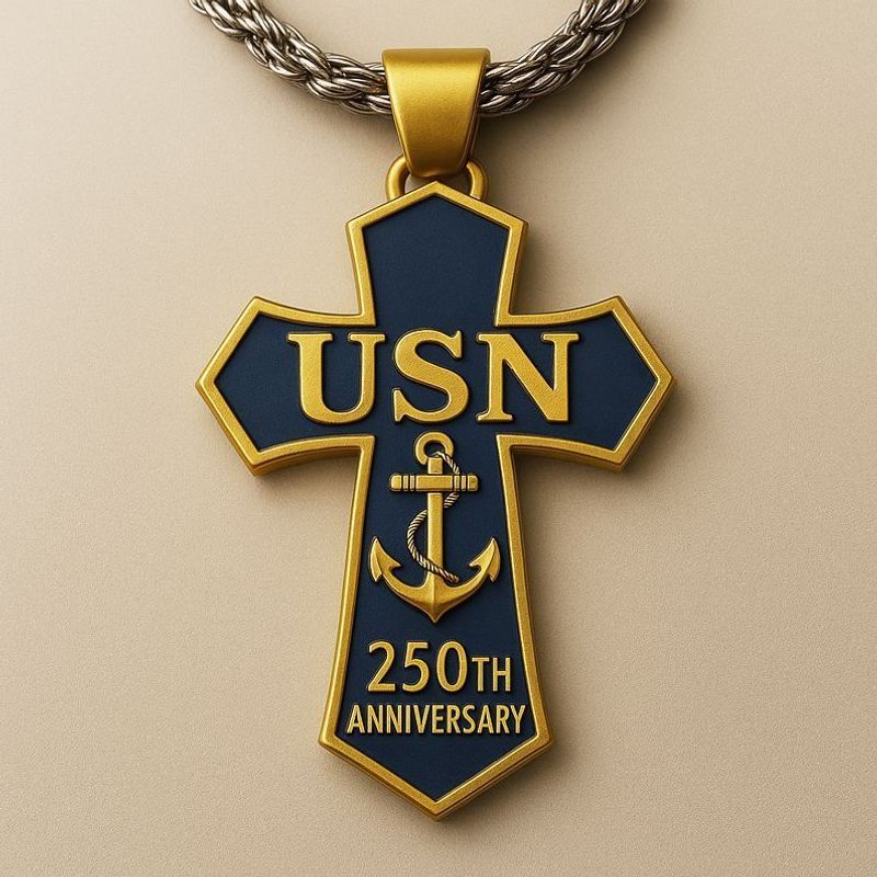 Cross necklace anniversary 250-give it a piece of faith, and i will also give it a piece of you