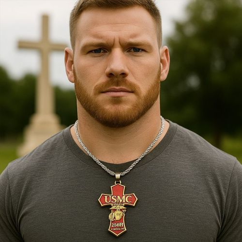 Cross necklace anniversary 250-give it a piece of faith, and i will also give it a piece of you