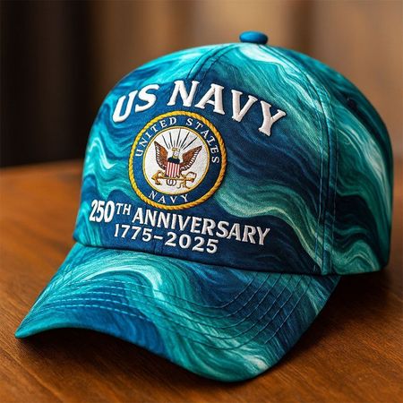 ⚓Souvenir hat for the american navy 250