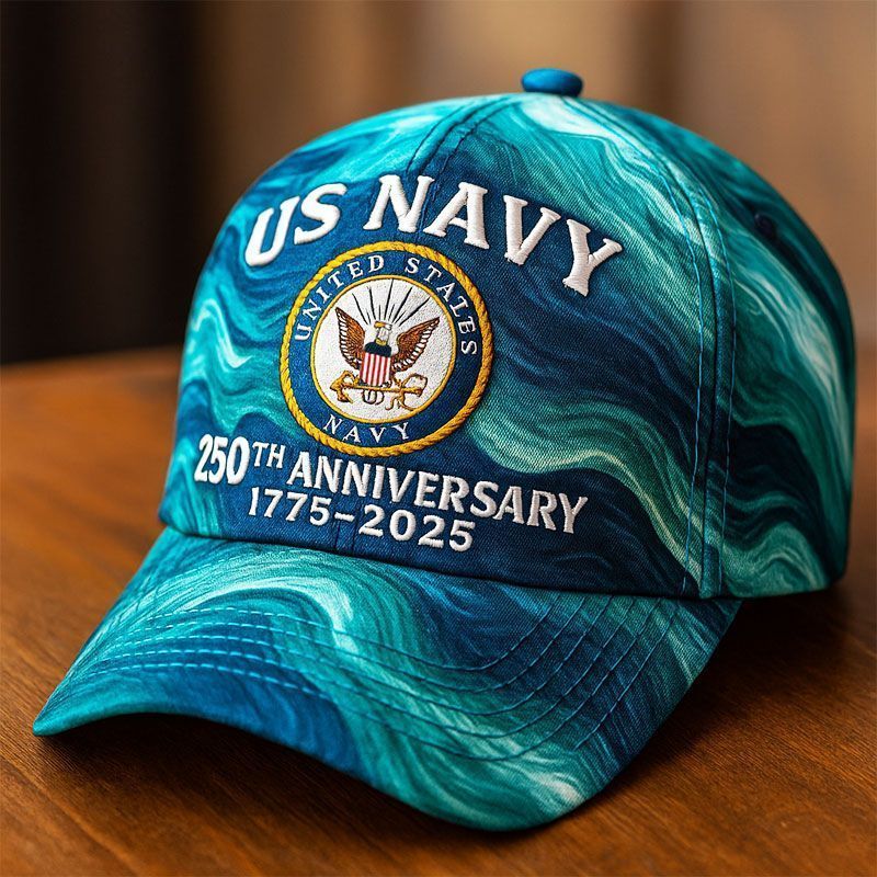 ⚓Souvenir hat for the american navy 250