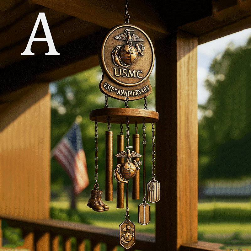 🔔Usa 250th navy memorial wind bell