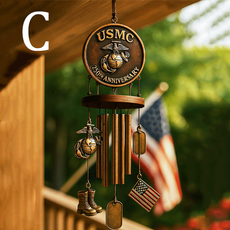 🔔Usa 250th navy memorial wind bell