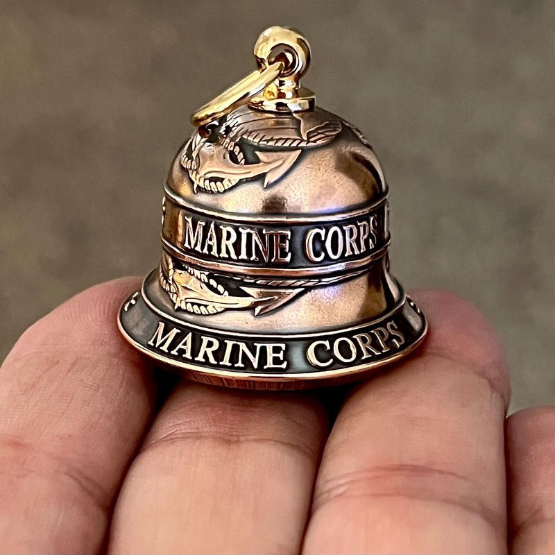 🛎Memorial motorcycle bell for us navy 250