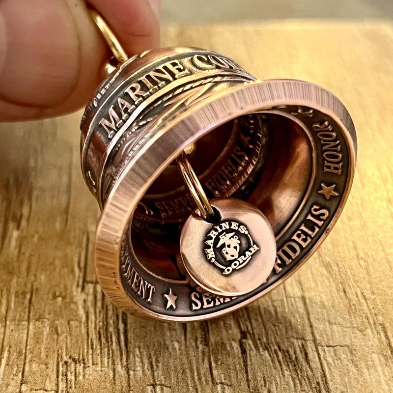 🛎Memorial motorcycle bell for us navy 250