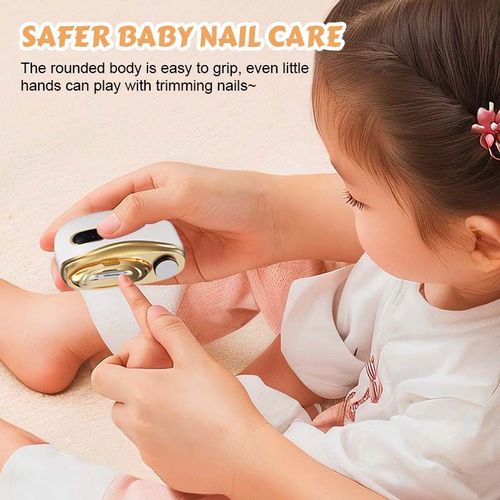 🔥 LAST DAY PROMOTION - 50%OFF 🔥💅2-in-1 Electric Nail Clipper & Polisher  For Home Use 🏠🔧