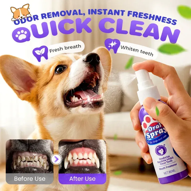Cat & Dog Dental Cleaning Spray