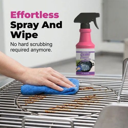 🌞Summer Hot Sale-60% Off!!🌿Fast-Acting Heavy-Duty Grill Degreaser Spray1