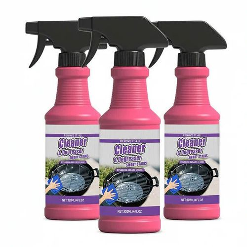 🌞Summer Hot Sale-60% Off!!🌿Fast-Acting Heavy-Duty Grill Degreaser Spray1