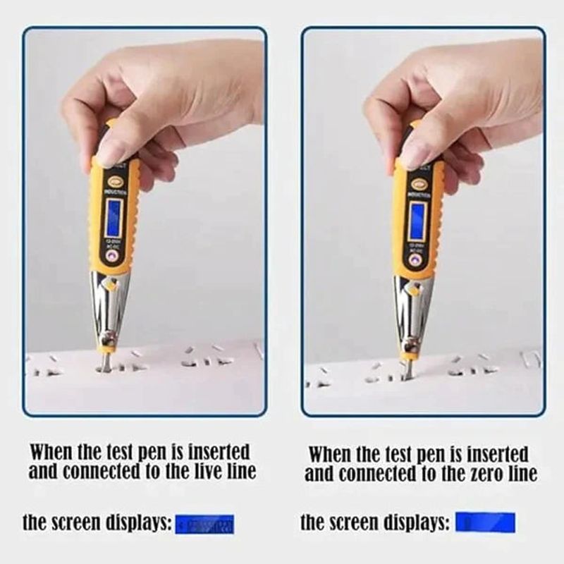 【Ideal electrician gift】Non-contact voltage tester tools