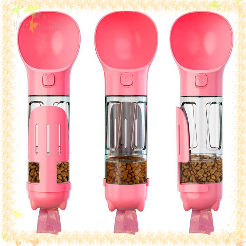 Portable Pet Dog Water Bottle Food Feeder For Pet Dogs