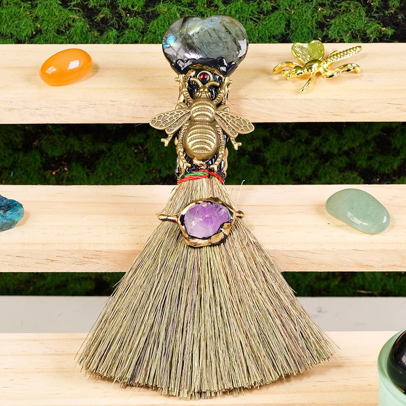 Handmade Magic Broom Ornaments