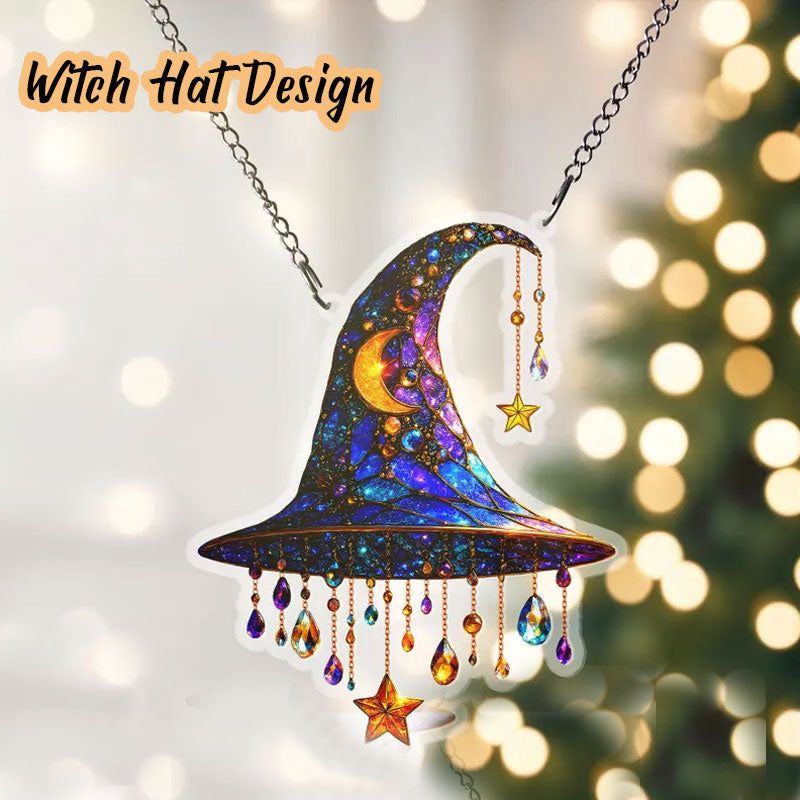 🧙♀️✨ Magical Acrylic Window Hanging Ornaments