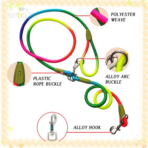 Reflective Nylon Leashes Pet Dogs Chain Traction