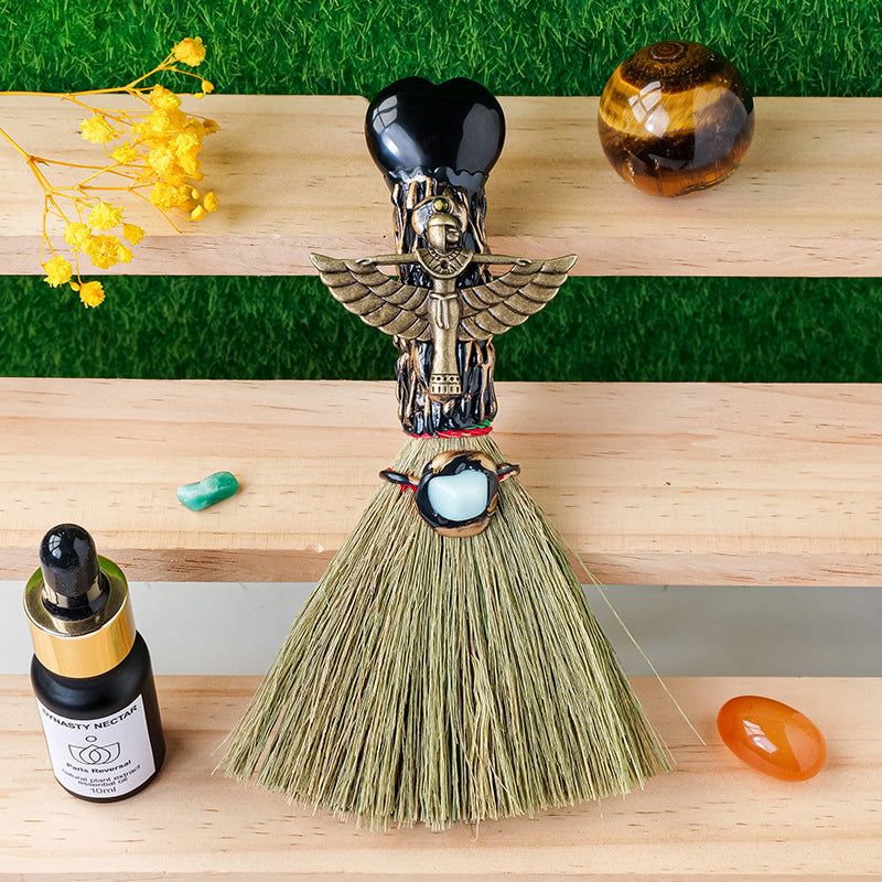 Handmade Magic Broom Ornaments