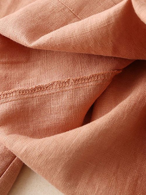 Women's Loose Cotton And Linen Casual Leggings