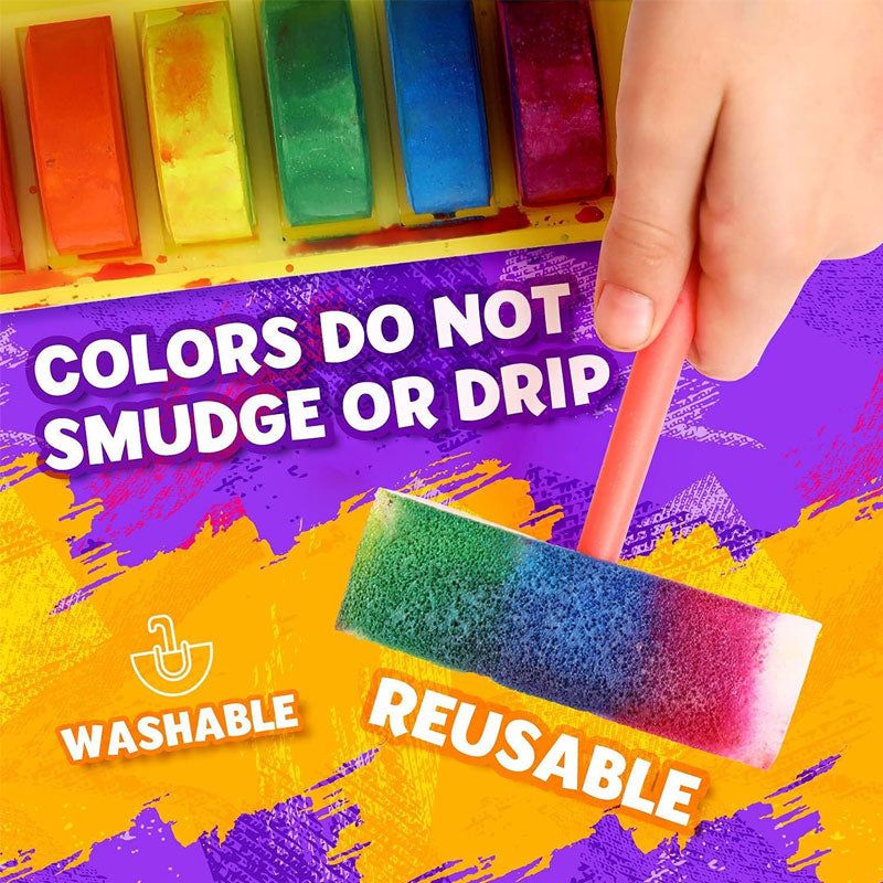 Rainbow Paintbrush Set