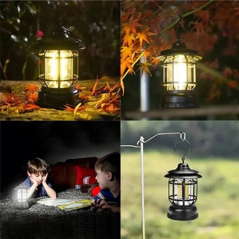(🎉2024 New Year Promotion) Portable Retro Camping Lamp
