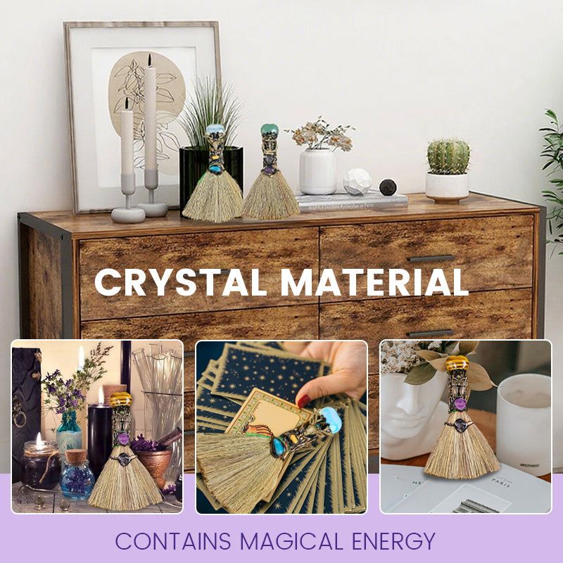 Handmade Magic Broom Ornaments