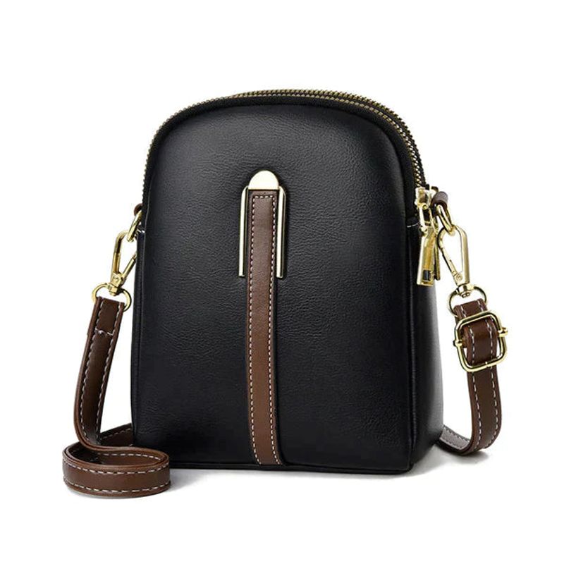 🌟 Améliorez votre style avec notre nouvel étui pour téléphone portable en cuir grainé Lychee ! 👝Mini sac à bandoulière léger pour épaule avec espace pour téléphone