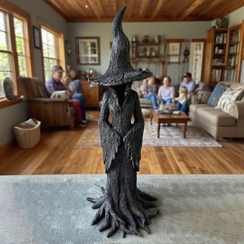 🧙‍♀️The Guardian of Your Home | The Enchanting Witch Statue