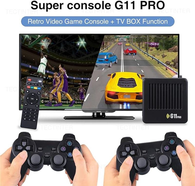 G11 Pro Game Box 4K HD TV Game Stick Video Game Console dawn-cro ™®