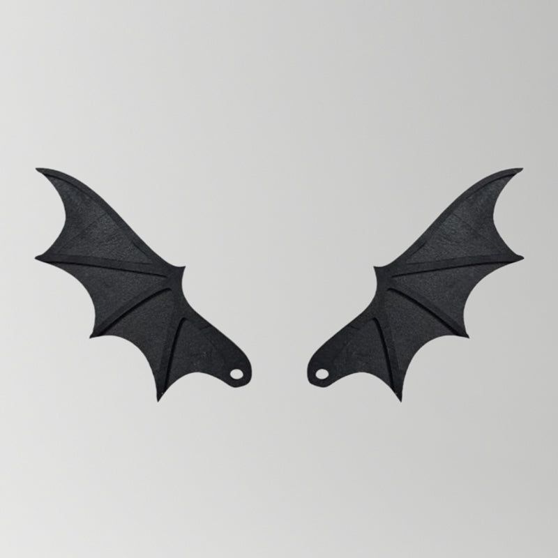 Halloween License Plate Bat Wings Decoration