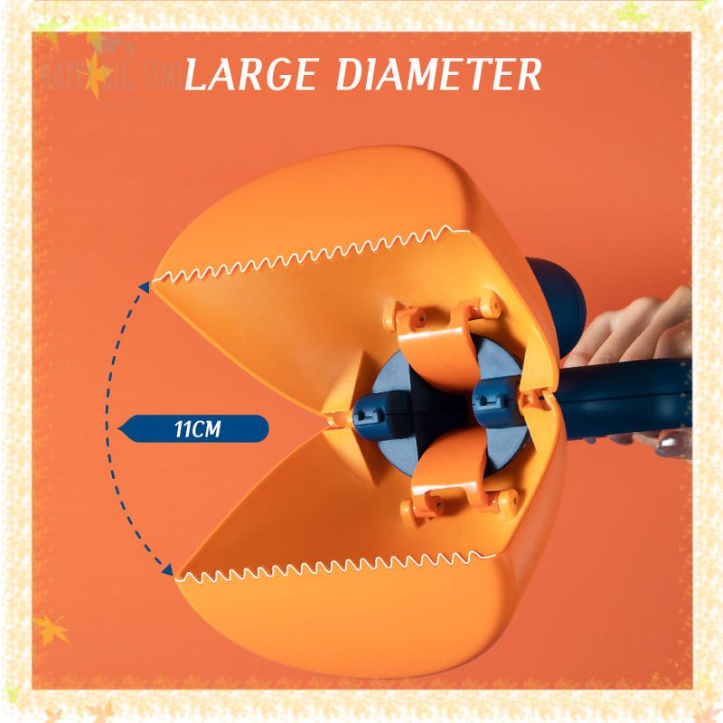 Pet Toilet Picker Large Diameter Poop Scooper Shoveling for Dogs Cats Easy To Carry Poop Picker Out Garbage Bag