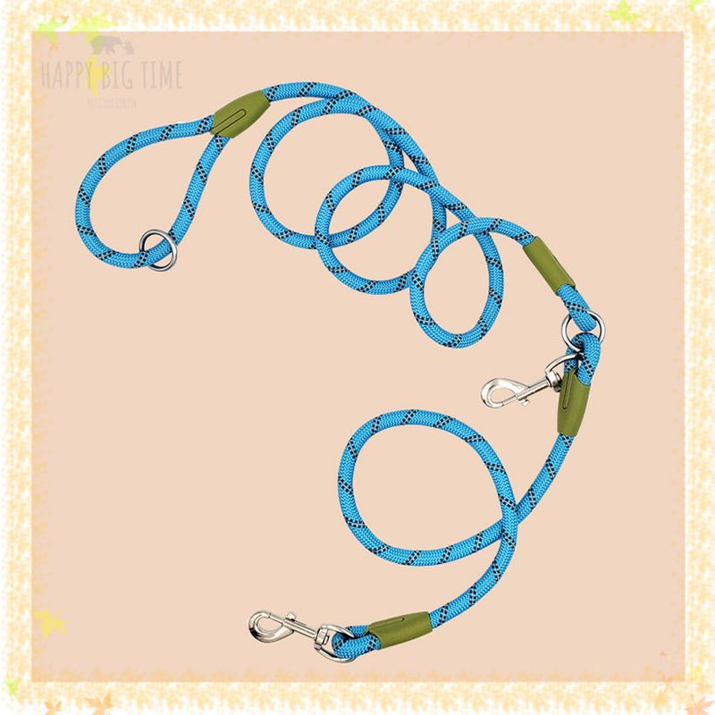 Reflective Nylon Leashes Pet Dogs Chain Traction
