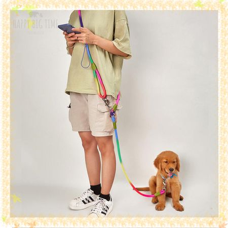 Reflective Nylon Leashes Pet Dogs Chain Traction