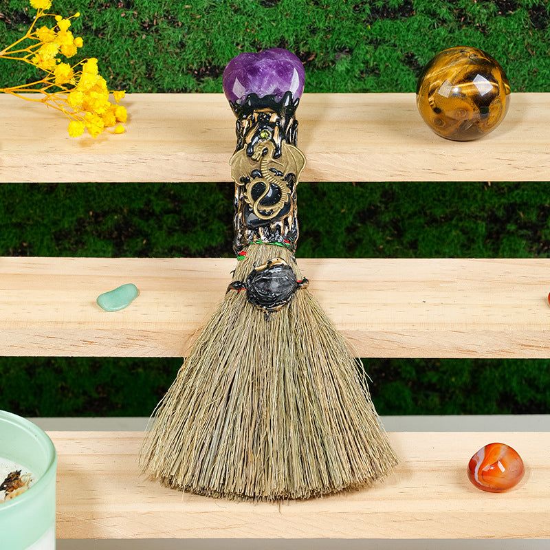 Handmade Magic Broom Ornaments