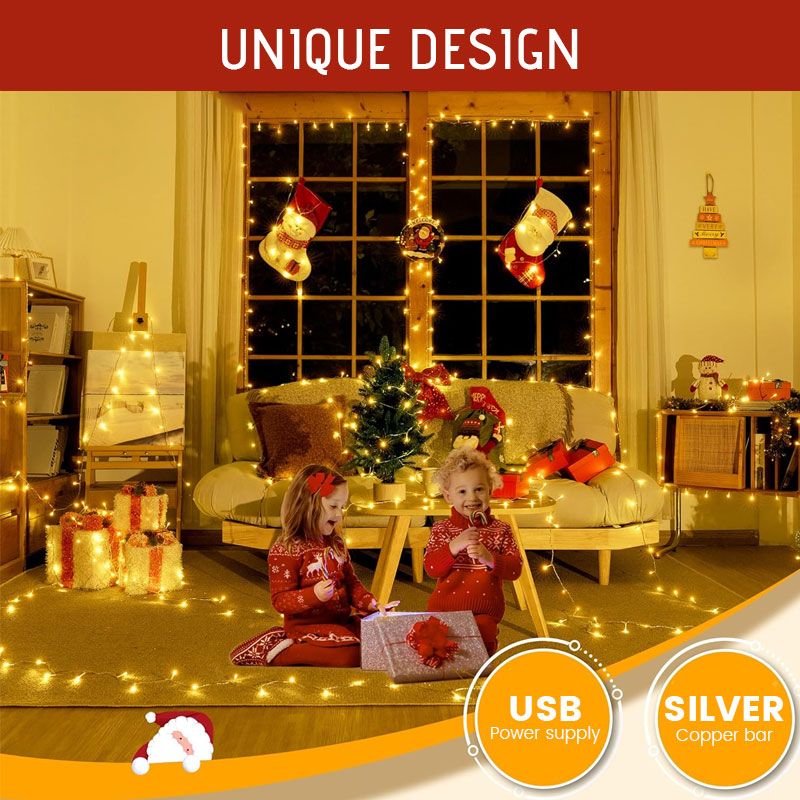 Copper Wire Firecracker Light String