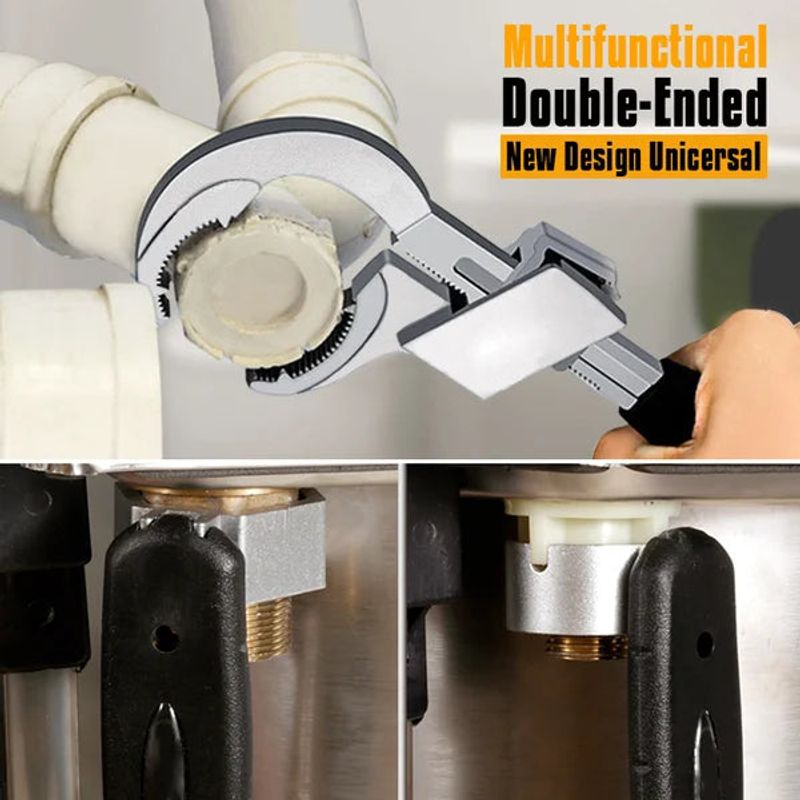 🔥2023 New Adjustable Double End Wrench Multifunctional Tool🔥